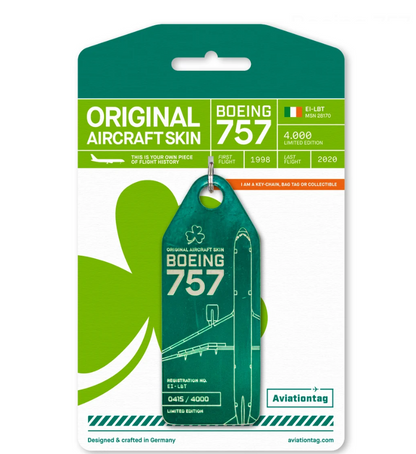 Aviationtag Boeing 757 Air Lingus EI-LBT
